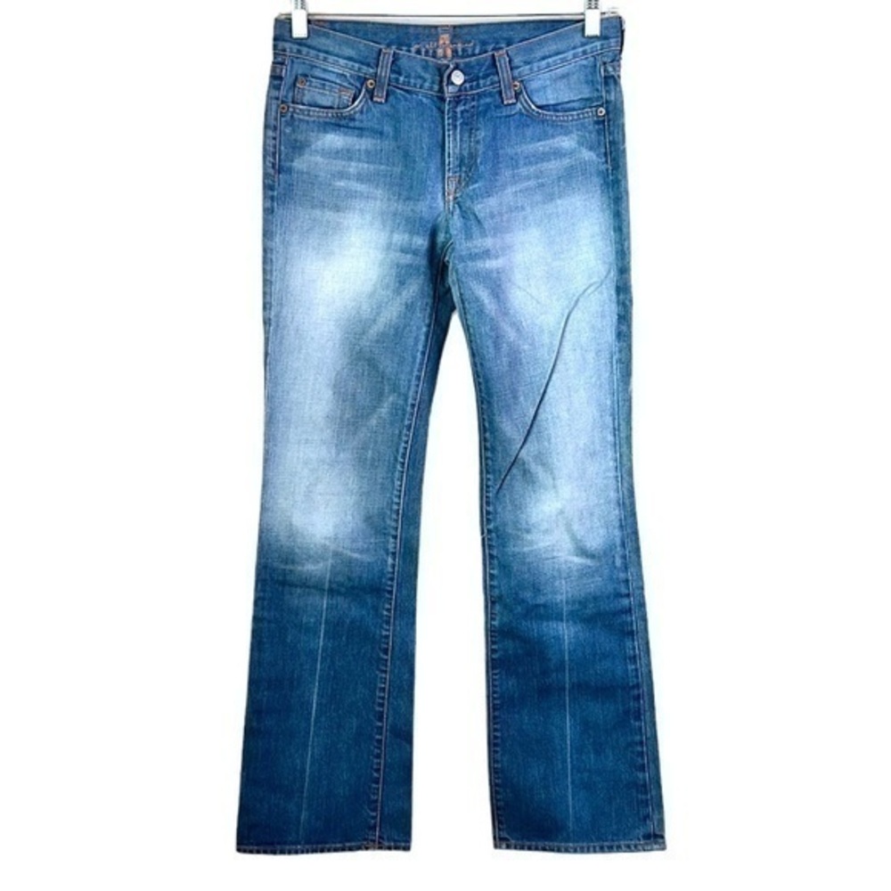 7 For All Mankind Women’s Bootcut Stonewashed Jeans Size 29